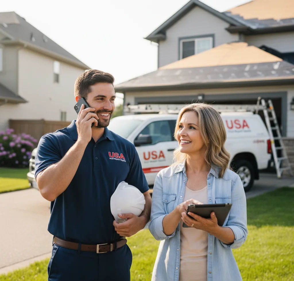 USA Roof Repair Experts customer support in Stateline